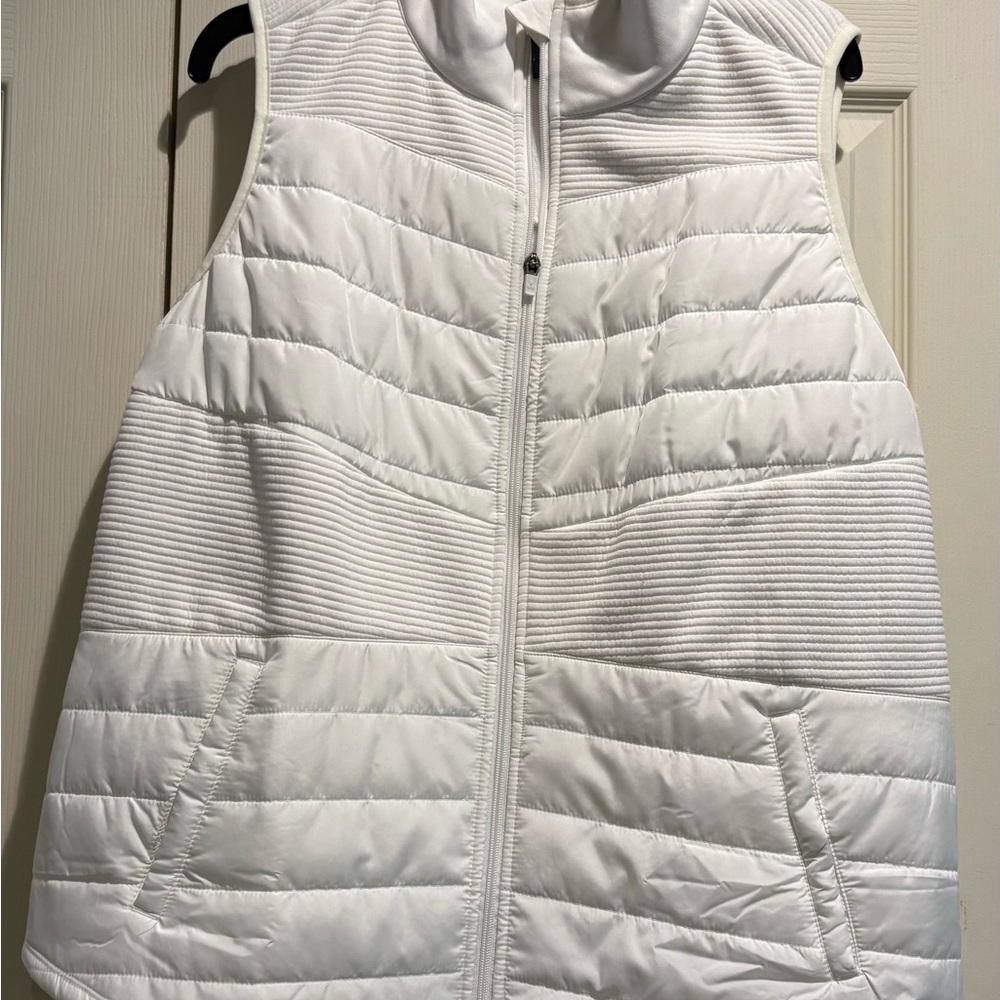 Tek Gear Women's White Padded Vest